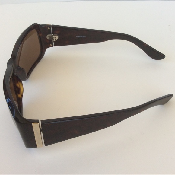 YSL Tortoise Shell Havana Brown Sunglasses… Yves St Laurent - Picture 5 of 11